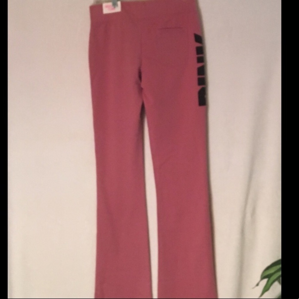 PINK VS SZ XS UNIV. FLARE STRETCH PANTS BNWT - Picture 6 of 8